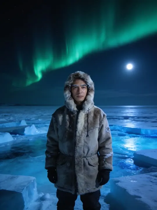 Arctic Expedition One-Sheet: the preview still the AI Video app shows for this action