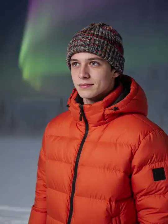 Aurora Viewpoint Selfie: the preview still the AI Video app shows for this action