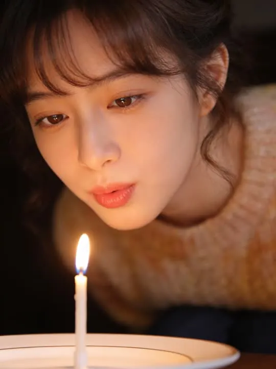 Candlelit Birthday Wish: the preview still the AI Video app shows for this action