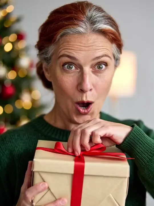 Christmas Gift: the preview still the AI Video app shows for this action