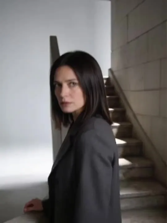 Spiral Stairwell Descent: the preview still the AI Video app shows for this action