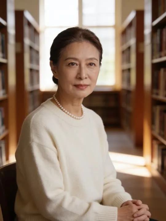 Quiet Luxury Portrait: the preview still the AI Video app shows for this action
