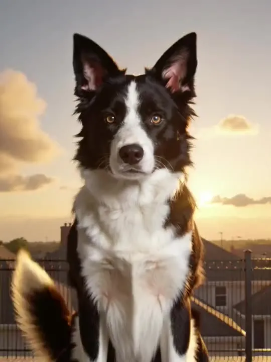 Giant Pup: the preview still the AI Video app shows for this action