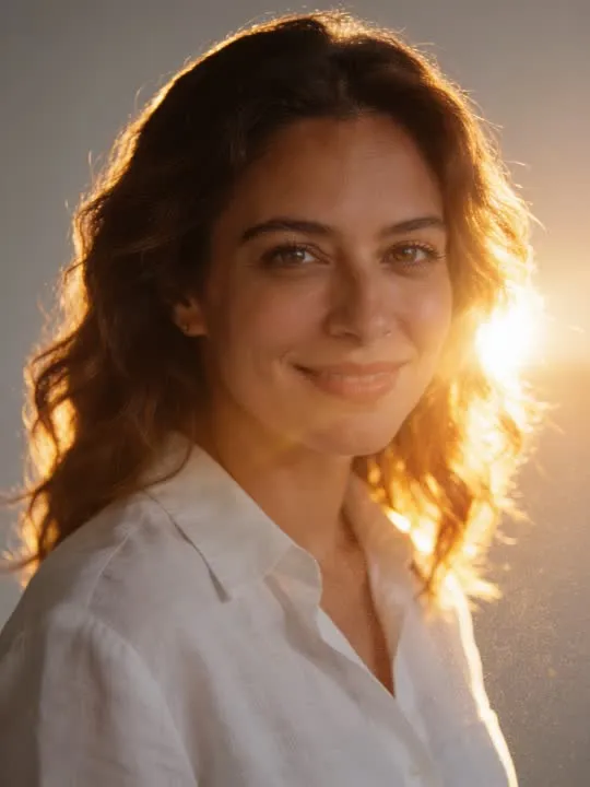Golden Hour Film: the preview still the AI Video app shows for this action