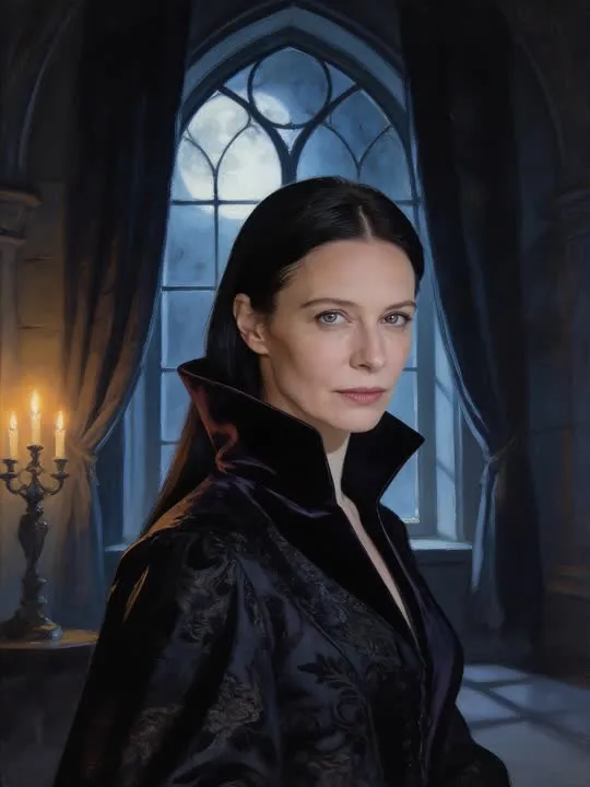 Gothic Manor: the preview still the AI Video app shows for this action