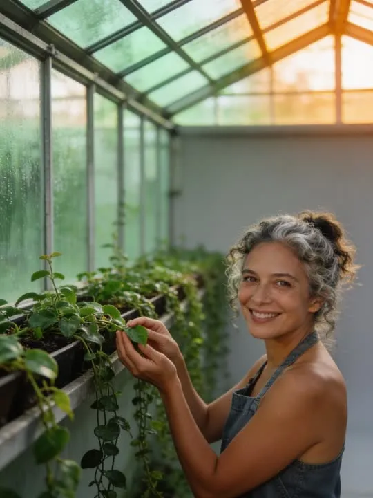 Greenhouse Hour: the preview still the AI Video app shows for this action