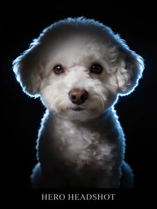 Hero Headshot: the preview still the AI Video app shows for this action