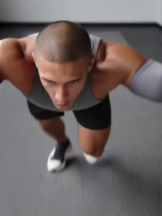 Sled Push: the preview still the AI Video app shows for this action