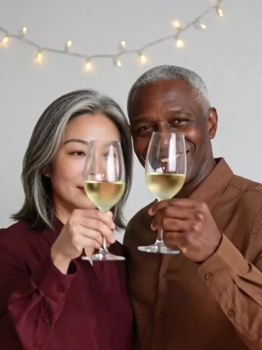 Celebration Toast: the preview still the AI Video app shows for this action