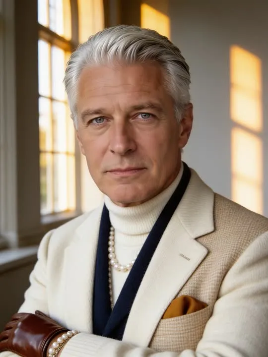Quiet Luxury Portrait: the preview still the AI Video app shows for this action