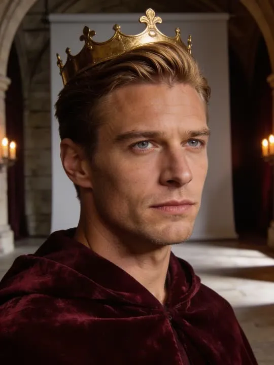Coronation Moment: the preview still the AI Video app shows for this action
