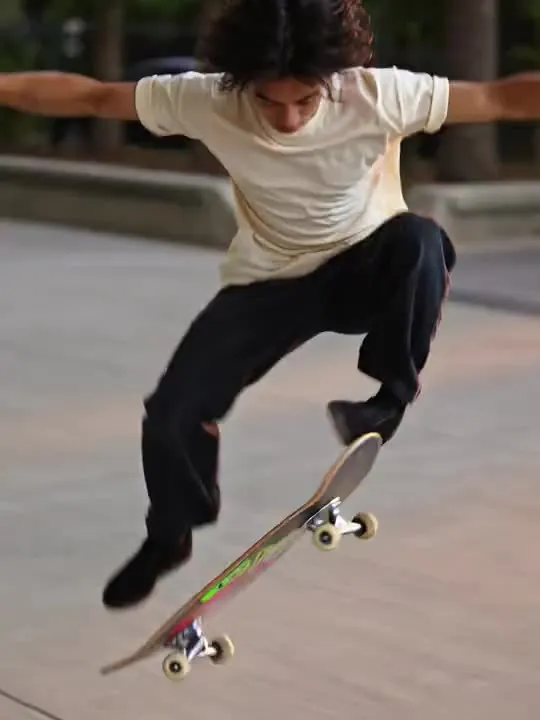Skateboarding: the preview still the AI Video app shows for this action