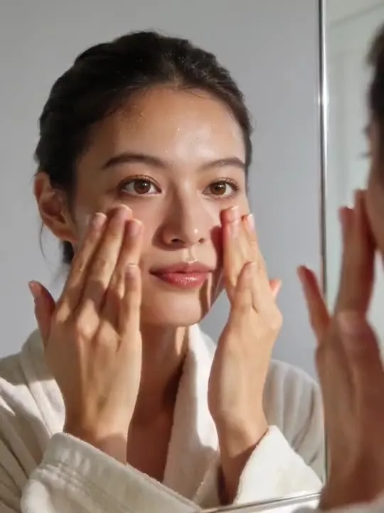 Morning Glow Routine: the preview still the AI Video app shows for this action