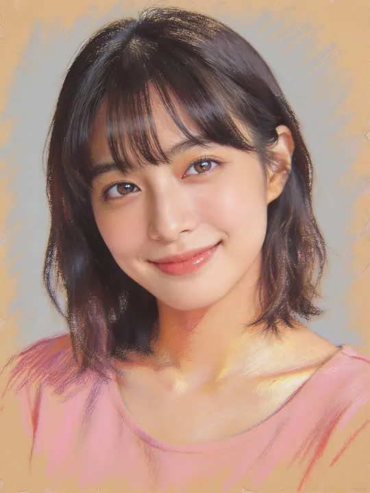 Soft Pastel: the preview still the AI Video app shows for this action