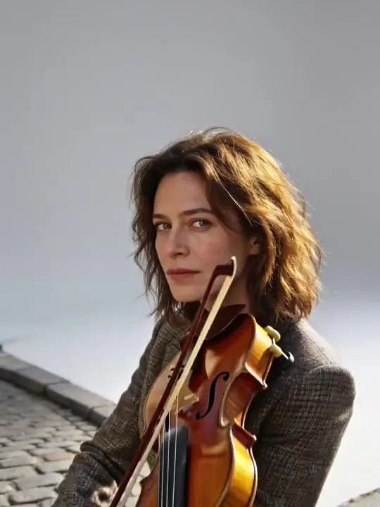 Street Violin: the preview still the AI Video app shows for this action