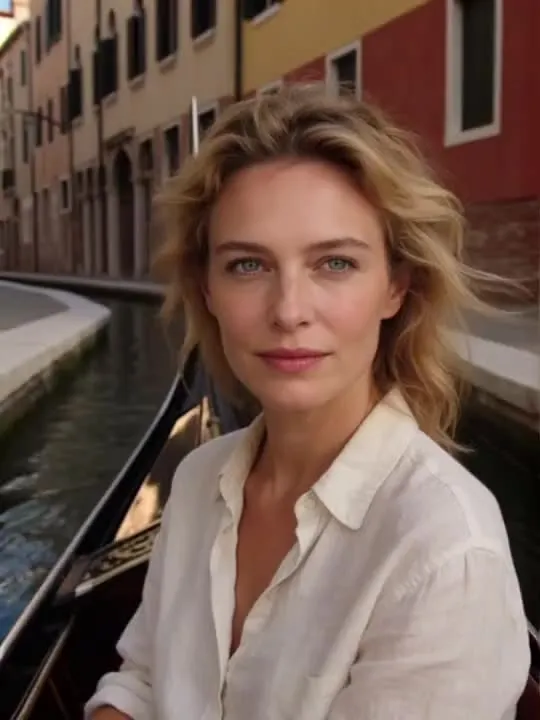 Venice Canal Gondola Glide: the preview still the AI Video app shows for this action