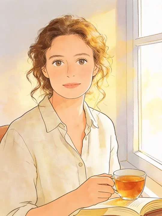 Storybook Watercolor: the preview still the AI Video app shows for this action